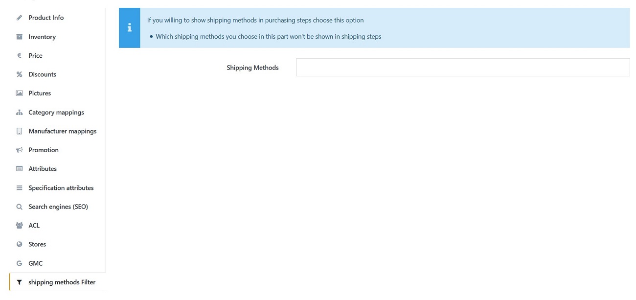 Picture of SmartStore Shipping Filter Product Plugin