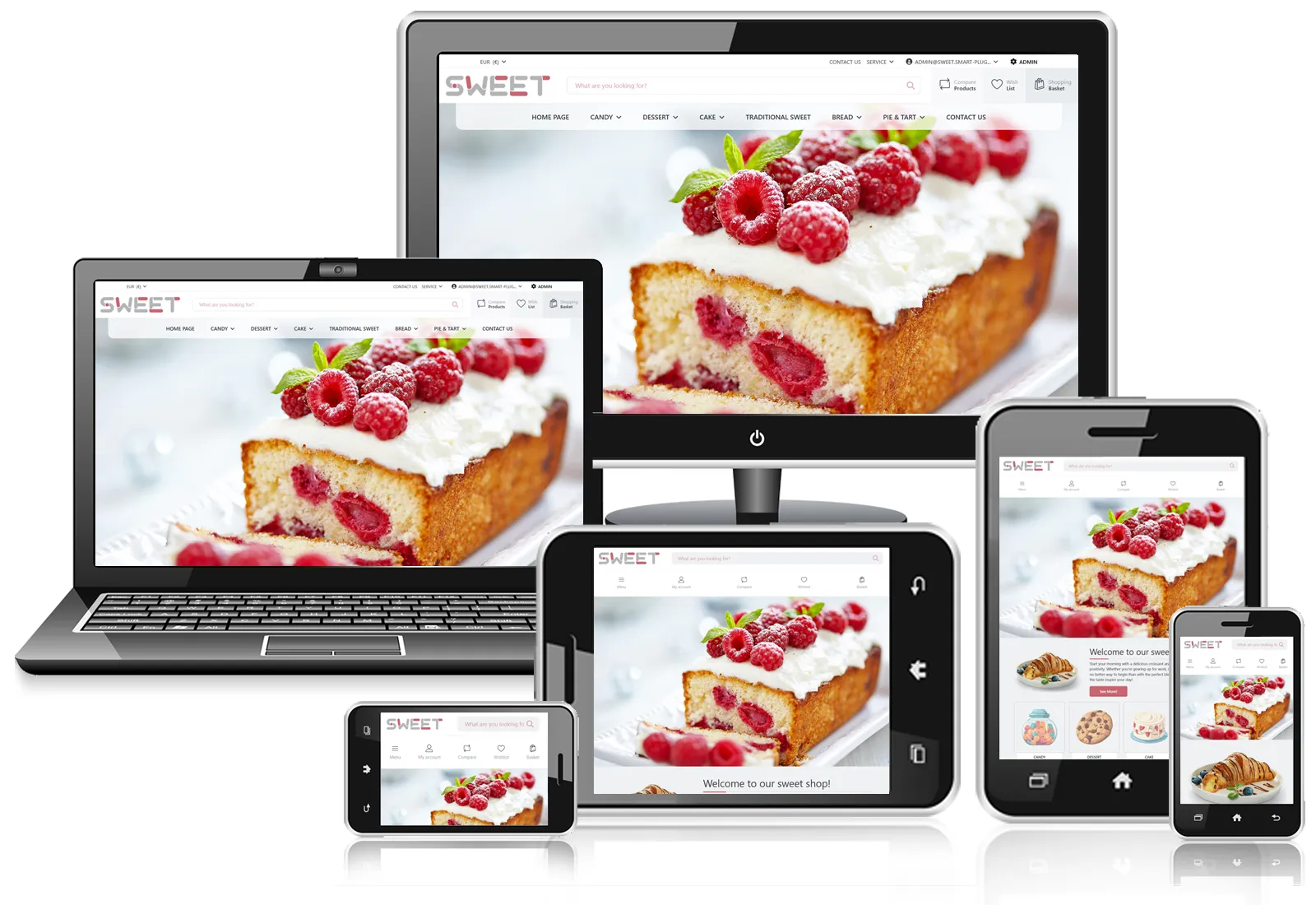 Picture of Sweet theme for Smartstore +6 module