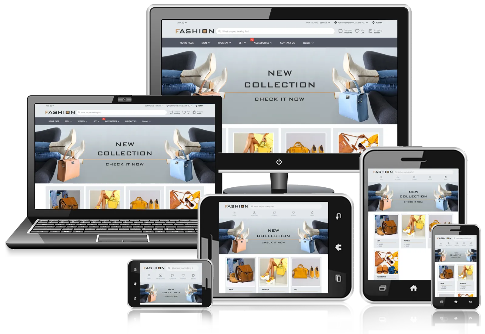 Picture of Fashion theme for Smartstore +6 module