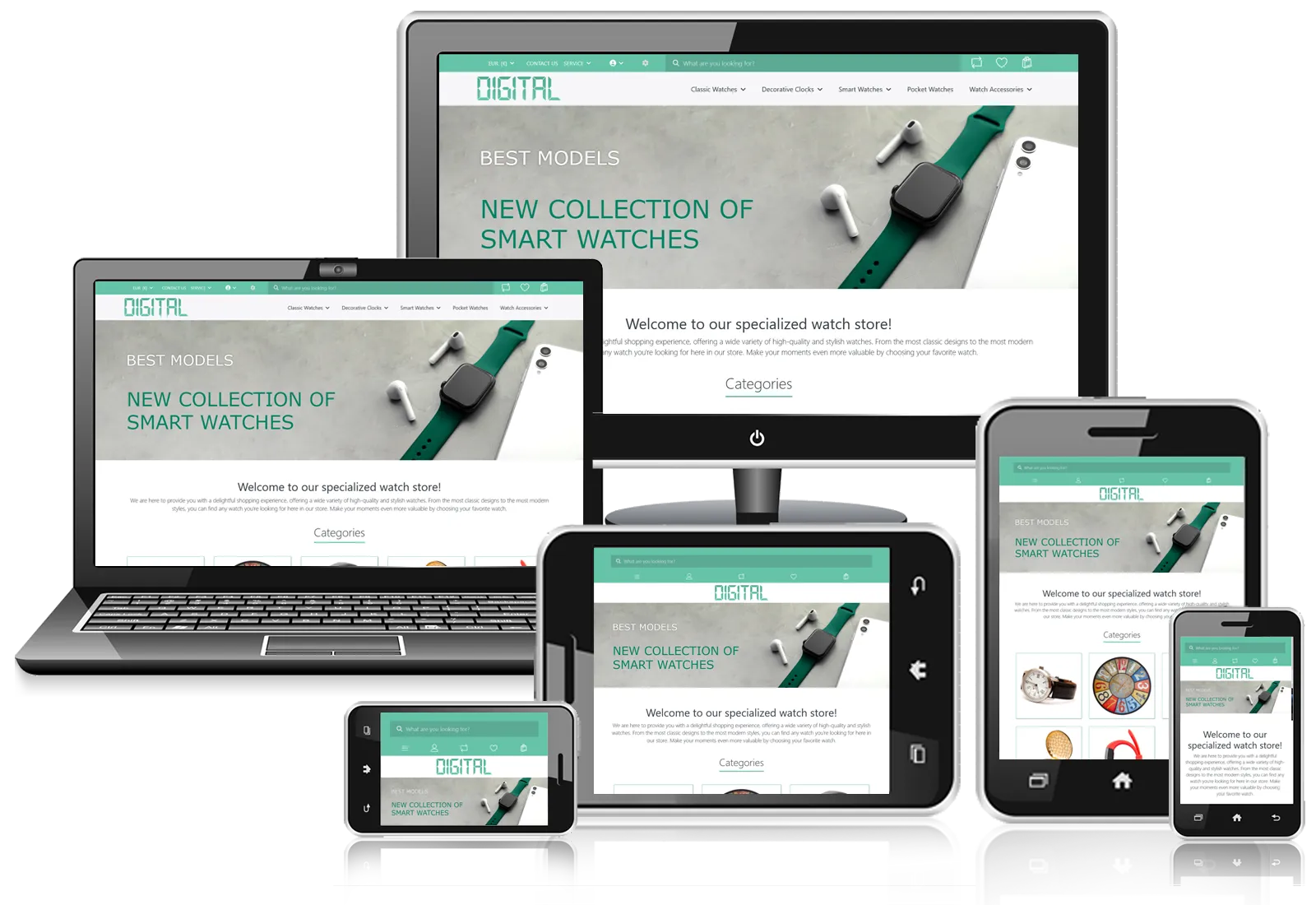 Picture of Digital theme for Smartstore +6 module 