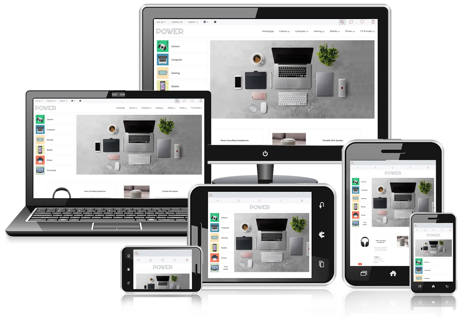Picture of Power theme for Smartstore +6 module 